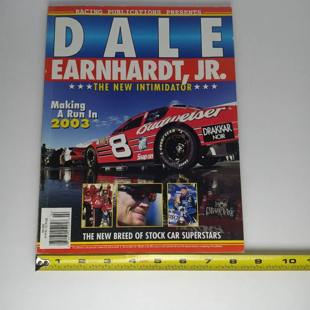 2003 Racing Publications Present Dale Earnhardt Jr The New Intimidator Magazine